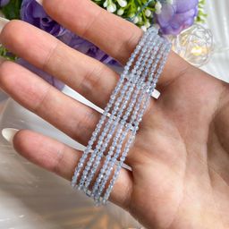 Бусины для украшений из Аквамарина огранка