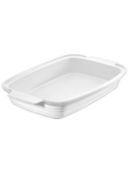 Блюдо д/запекания и сервировки 1,8 л 34*21,5*10,5 см Шелк со стеклянной крышкой, прямоугольное - Elan gallery фото 6