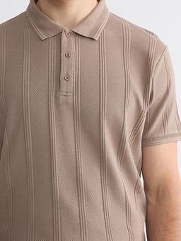 Polo Yaka Dokulu Erkek Ti??rt