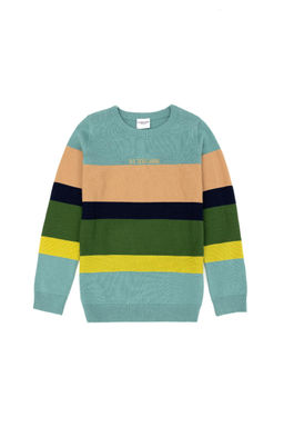 U. S. Polo Assn Мятный свитер с круглым вырезом для мальчика - U.s. polo assn фото 4