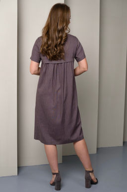 100% ЛЁН Базовое платье прямого силуэта