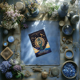 Кристальная (алмазная) мозаика ФРЕЯ ALVM-114 магнит Таро. Туз пентаклей 10 х 15 см