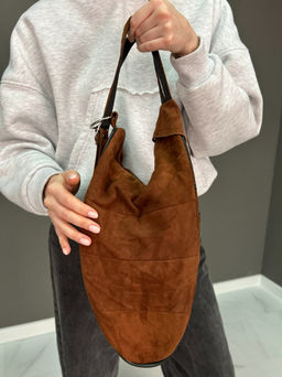 Сумка-рюкзак женская из телячьей кожи