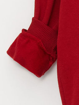 Kap??onlu Bask?l? Erkek Bebek Sweatshirt - Waikiki фото 2