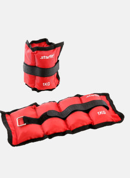 Утяжелители STARFIT WT-401 1 кг, красный