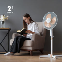 Вентилятор напольный GALAXY LINE GL8106 (видео в описании)  фото 11