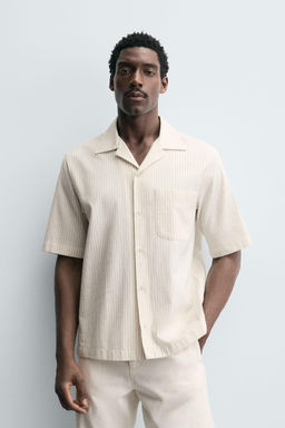 STRIPED SHIRT WITH POCKET