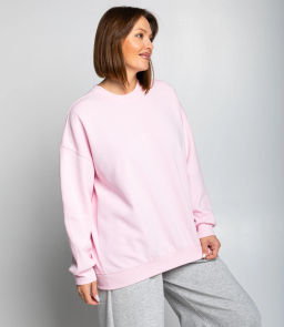 Свитшот #КТ329 (3), розовый