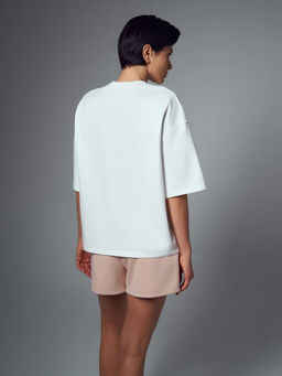 =Базовая футболка свободного силуэта - NEVERLATE фото 2