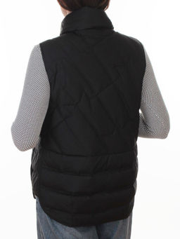H24-326 BLACK Жилет утепленный женский (утиный пух) - Fashion фото 6