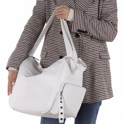 Сумка 18081 white Polina&Eiterou