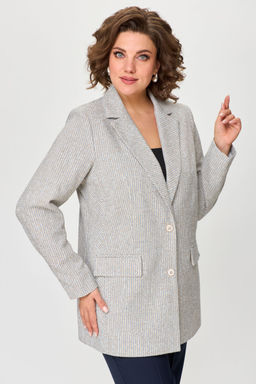 Жакет БелЭльСтиль 762 молочно-синий