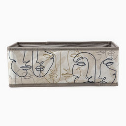 Органайзер для хранения, кофр для белья 8 ячеек Лица, 281610 см - See you home фото 3