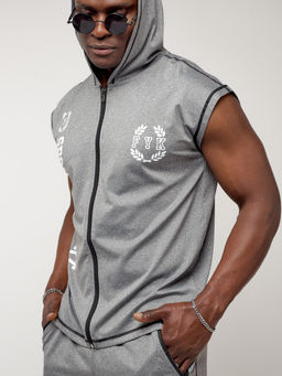 Спортивный костюм летний мужской светло-серого цвета 2265SS - FUYOUKAI фото 17