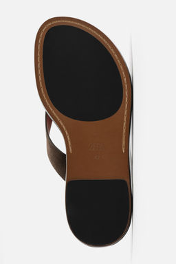 LIMITED EDITION LEATHER SANDALS - Zara фото 6