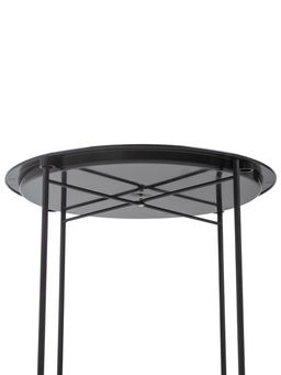 Столик журнальный, поднос чёрный