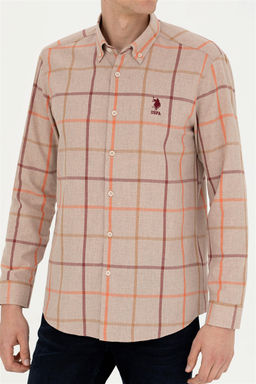 Мужская рубашка с длинным рукавом Stone - U.s. polo assn фото 6