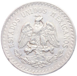 Монета 1 песо 1918 года Мексика