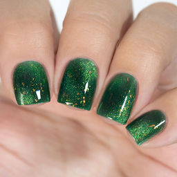 Магнитный лак для ногтей Малахитовая Гостиная, 11 мл - Masura фото 2