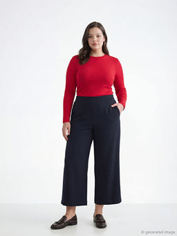 Beli Lastikli Geni? Pa?a Kad?n Pantolon