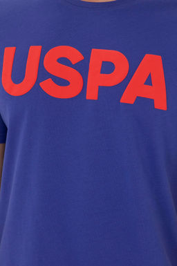 Мужская синяя базовая футболка - U.s. polo assn фото 7