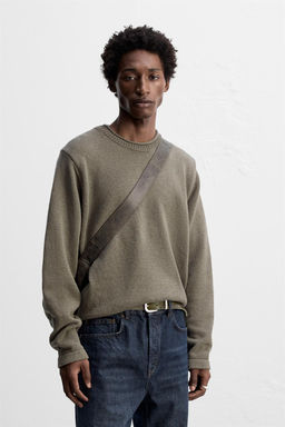 SWEATER WITH TURN-UP DETAIL - Zara фото 3
