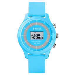 Часы наручные Skmei детские электронные 1596light-blue