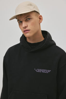 Sudadera con capucha y motivo Loose Fit - H&m фото 7