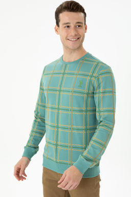 Мужской мятный свитшот Неожиданная скидка в корзине - U.s. polo assn фото 10