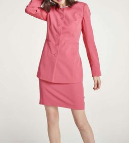 Костюм, коралловый