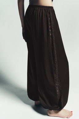 100% LYOCELL SAROUEL TROUSERS - Zara фото 9