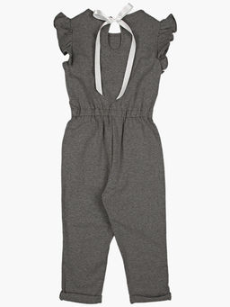 Комбинезон для девочки трикотажный UD 7005 графит - Mini maxi фото 6