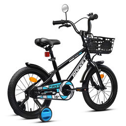 Велосипед 16" Rocket First, цвет черный