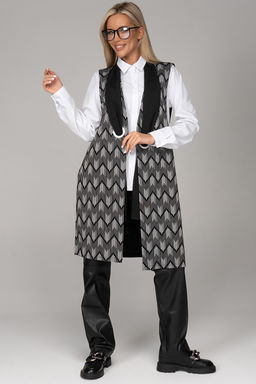 Жилет Высокая классика (зебра) - Эльза фото 21