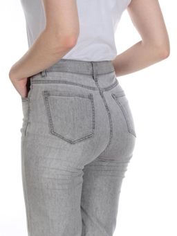 10109 GRAY Джинсы женские AMG JEANS (98% хлопок, 2% лайкра)