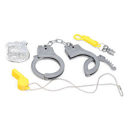 Набор "Военный" два пистолета, наручники, свисток, жетон в пакете