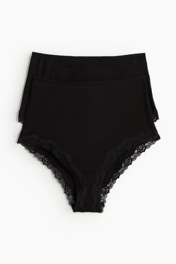Pack de 2 bragas Shortie de algodon - H&m фото 5