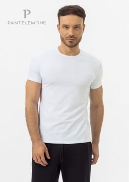 Мужская футболка MF-914 Белый - Pantelemone фото 2