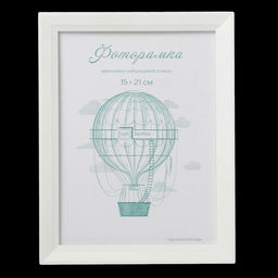 Фоторамка для фото 15×21 см Keep memories, Willow, белый, (пластиковый экран)