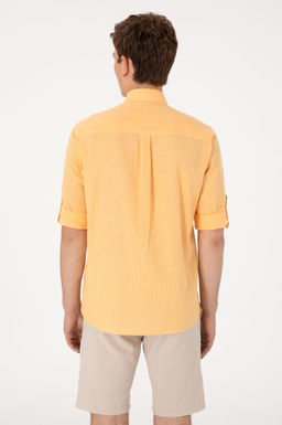 Erkek Turuncu Uzun Kollu Basic G_mlek Sepette S_rpriz _ndirim - U.s. polo assn фото 14