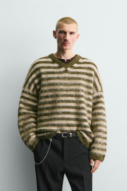 BRUSHED STRIPED JUMPER - Zara фото 2