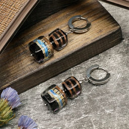 Серьги из муранского стекла