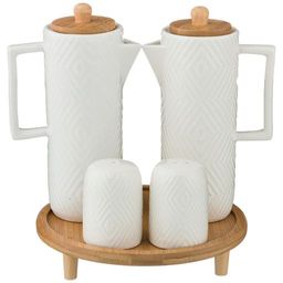 НАБОР ДЛЯ СПЕЦИЙ LEFARD NATIVE 4ПР. 300 МЛ. НА ПОДСТАВКЕ 16,5*16,5 СМ. В=19 СМ.  фото 3