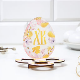 Подставка на 3 яйца Яйцо 12,8х12,2х10,6 - Семейные традиции фото 3