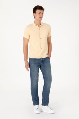 Erkek Mavi Jean Pantolon Sepette S_rpriz _ndirim