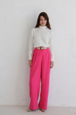 10549 Брюки-палаццо розовые - Martichelli фото 3