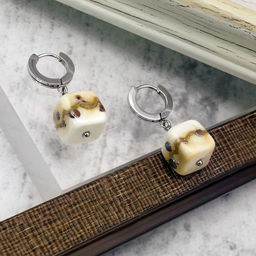 Серьги из муранского стекла