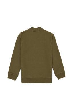 U. S. Polo Assn Детская толстовка цвета хаки с круглым вырезом - U.s. polo assn фото 5