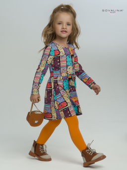 Платье Эля коты в горошек - Sovalina фото 9