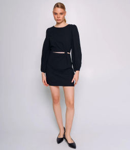 Платье #ОКТ025014, чёрный